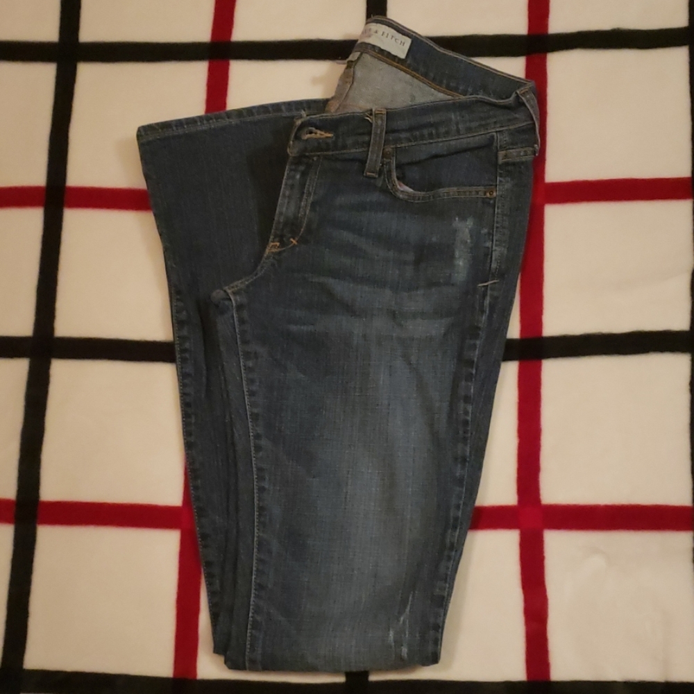 Abercrombie and Fitch Madison Flare Jeans LONG